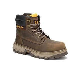 NEW CAT FOOTWEAR men's colorado equip 6" waterproof composite toe work boot in p